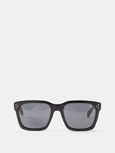 Квадратные солнцезащитные очки из ацетата Celine Eyewear, черный