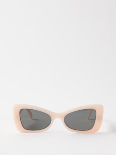 Солнцезащитные очки «кошачий глаз» из ацетата Celine Eyewear, розовый