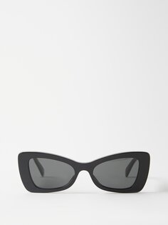 Солнцезащитные очки «кошачий глаз» из ацетата Celine Eyewear, черный