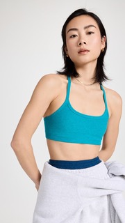 Бюстгальтер Beyond Yoga Spacedye Slim Racerback, синий