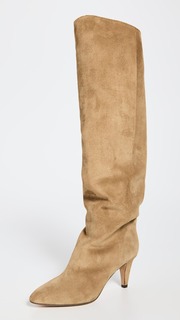 Ботинки Isabel Marant Lispa Suede City, серо-коричневый