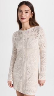Платье Splendid Kimi Crochet, натуральный