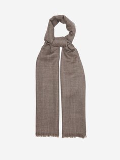 Тонкий шарф из альпаки Raey, серый