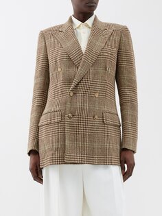 Куртка sheldon в клетку принца уэльского Ralph Lauren, коричневый