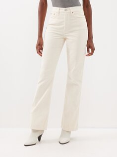 Вельветовые брюки 70-х годов Re/Done, белый