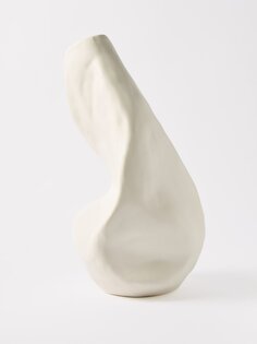 Гигантская керамическая ваза solitude Completedworks, белый