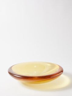 Большая жидкая смоляная чаша Rira Objects, оранжевый