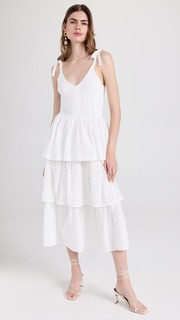 Платье миди En Saison Croix, белый