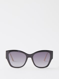 30montaigne b2u солнцезащитные очки-бабочки из ацетата DIOR, черный
