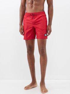 Плавки-шорты с логотипом Dolce &amp; Gabbana, красный