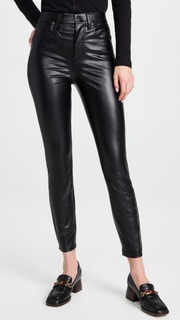 Джинсы Veronica Beard Jean Maera Extra High Rise Skinny, черный