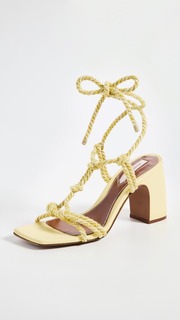 Сандалии Zimmermann Knotted Rope 85