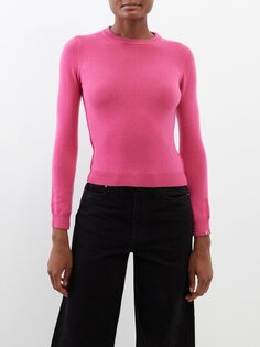 No.98 детский топ из эластичного кашемира Extreme Cashmere, розовый