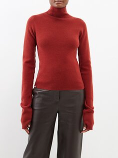 No.311 свитер из кашемира-стрейч skin Extreme Cashmere, бургундия