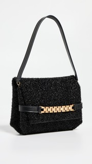 Сумка через плечо Victoria Beckham Mini Chain Pouch, черный