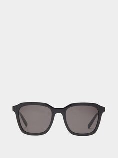 Квадратные солнцезащитные очки из ацетата Saint Laurent, черный