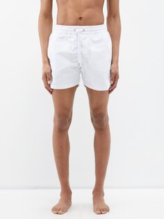 Плавки-шорты с эластичной талией Frescobol Carioca, белый