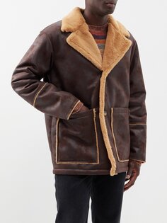 Куртка sheridan из искусственной овчины Séfr, коричневый