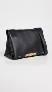 Сумка через плечо Victoria Beckham XL Soft Flap Shoulder, черный