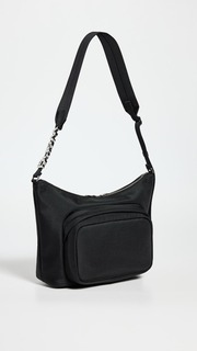 Сумка через плечо Alexander Wang Heiress Sport Large Messenger, черный