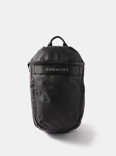 Рюкзак g-trek с рипстопом Givenchy, черный