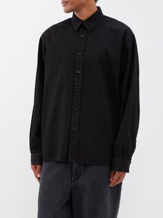 Джинсовая рубашка с логотипом 4g Givenchy, черный