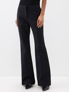 Расклешенные брюки строгого кроя Givenchy, черный