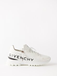 Кожаные кроссовки spectre на молнии Givenchy, белый