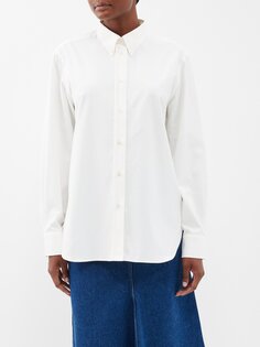 Рубашка bissett из хлопкового оксфорда Studio Nicholson, белый