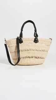 Сумка Sensi Studio Open Weave Beach Basket, натуральный