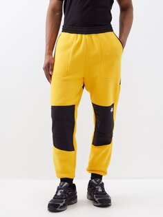 Спортивные брюки denali из флиса и ракушек The North Face, желтый