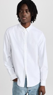 Рубашка A.P.C. Oxford Button Down, белый