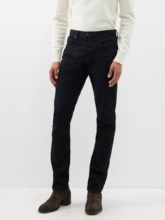 Узкие джинсы Tom Ford, черный