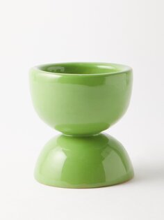 Хеладо большая глиняная чаша Tina Vaia, зеленый