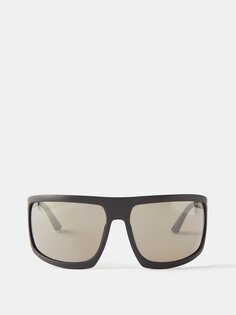 Солнцезащитные очки clint в d-оправе из ацетата ацетата Tom Ford, черный