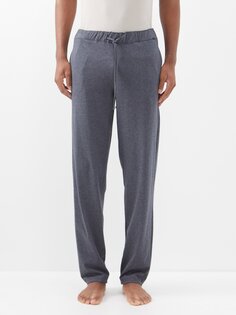Пижамные брюки night &amp; day из хлопкового джерси Hanro, серый
