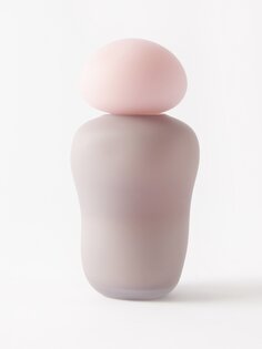 Bon bon средняя ваза из матового стекла Helle Mardahl, розовый