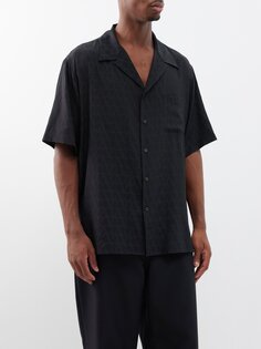 Рубашка toile iconographe с принтом Valentino Garavani, черный