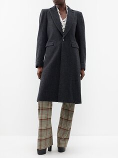 Пальто alien из переработанной шерсти Vivienne Westwood, черный