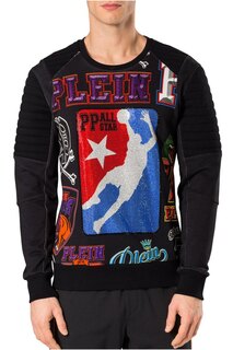 Толстовка Philipp Plein Mjo0037, черный