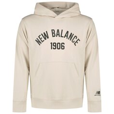 Худи New Balance Essentials Varsity, бежевый