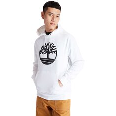 Худи Timberland Core Tree Logo Brushback, белый