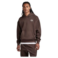 Худи G-Star Unisex Core Loose, коричневый