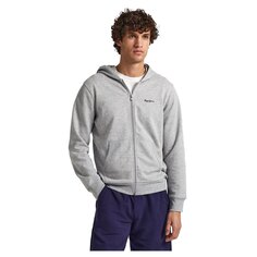 Толстовка Pepe Jeans Terry Hoody Full Zip, серый