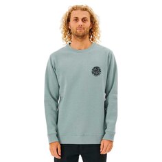 Толстовка Rip Curl Wetsuit Icon Crew, зеленый