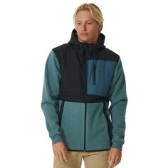 Толстовка Rip Curl Anti Series Heatseeker Full Zip, зеленый