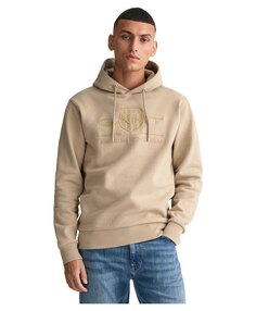 Худи Gant Tonal Regular Fit, бежевый