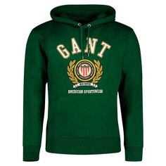 Худи Gant Crest, зеленый