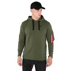 Худи Alpha Industries X-Fit, зеленый