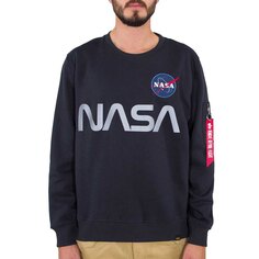 Толстовка Alpha Industries NASA Reflective, синий